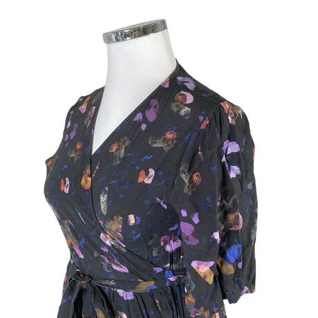 Unisex Morico - Schiffon dress, size 42 - Black (2)