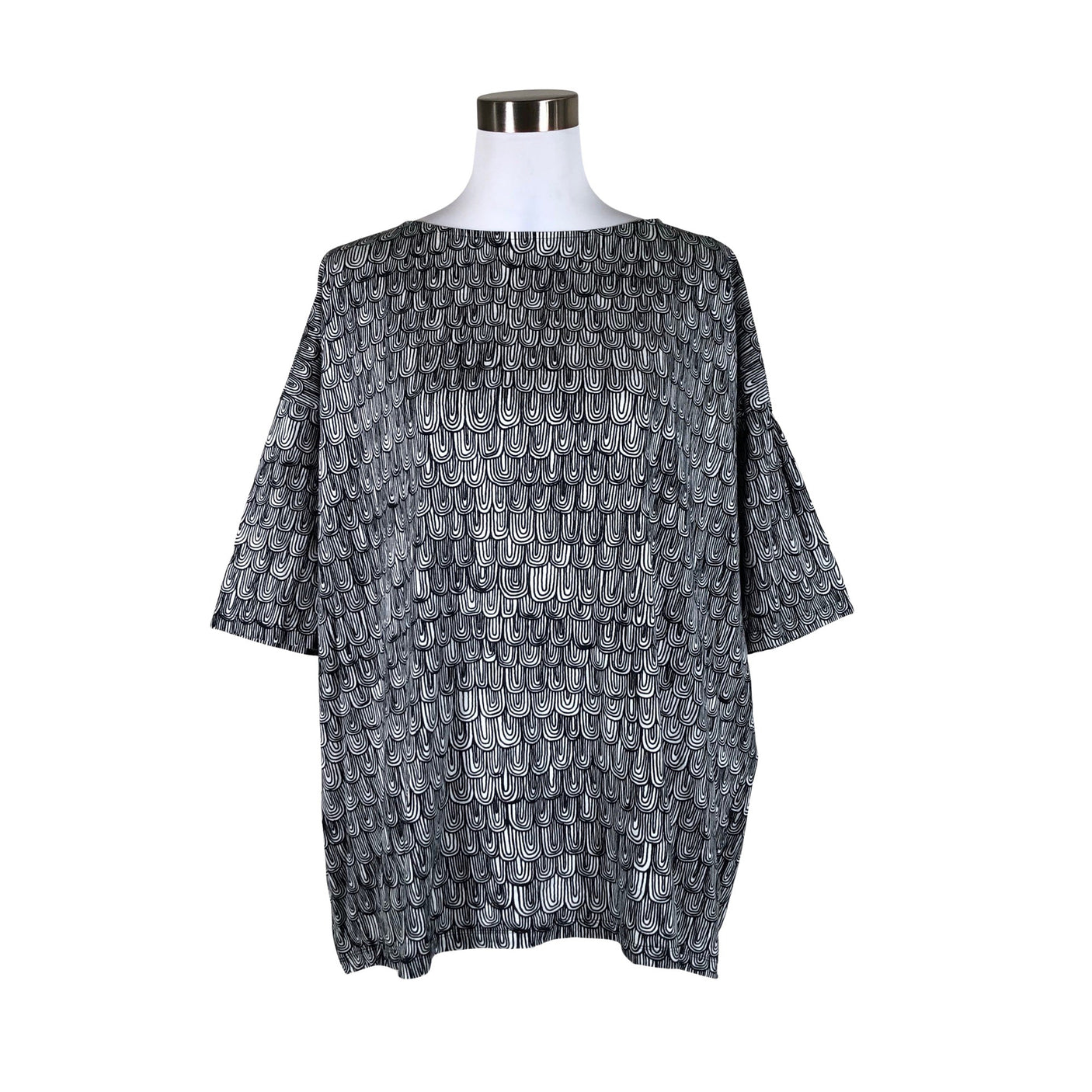 Unisex Marimekko - Tricot shirt, size 38 - Black (1)