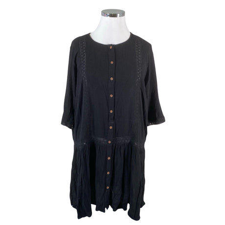 Unisex Zizzi - Dress, size 48 - Black ()