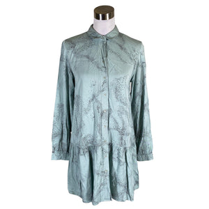 Unisex Nanso - Schiffon dress, size 38 - Green (1)