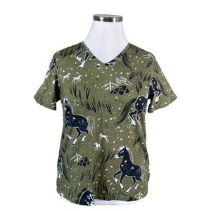 Unisex Versonpuoti - T-shirt, size 42 - Green (1)