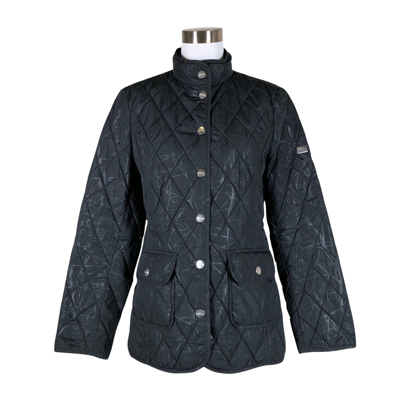 Unisex Steilmann - Quilted jacket, size 38 - Black (1)