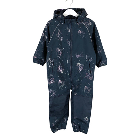 Unisex Name It - Soft shell jumpsuit, size 134 - 140 - Blue ()