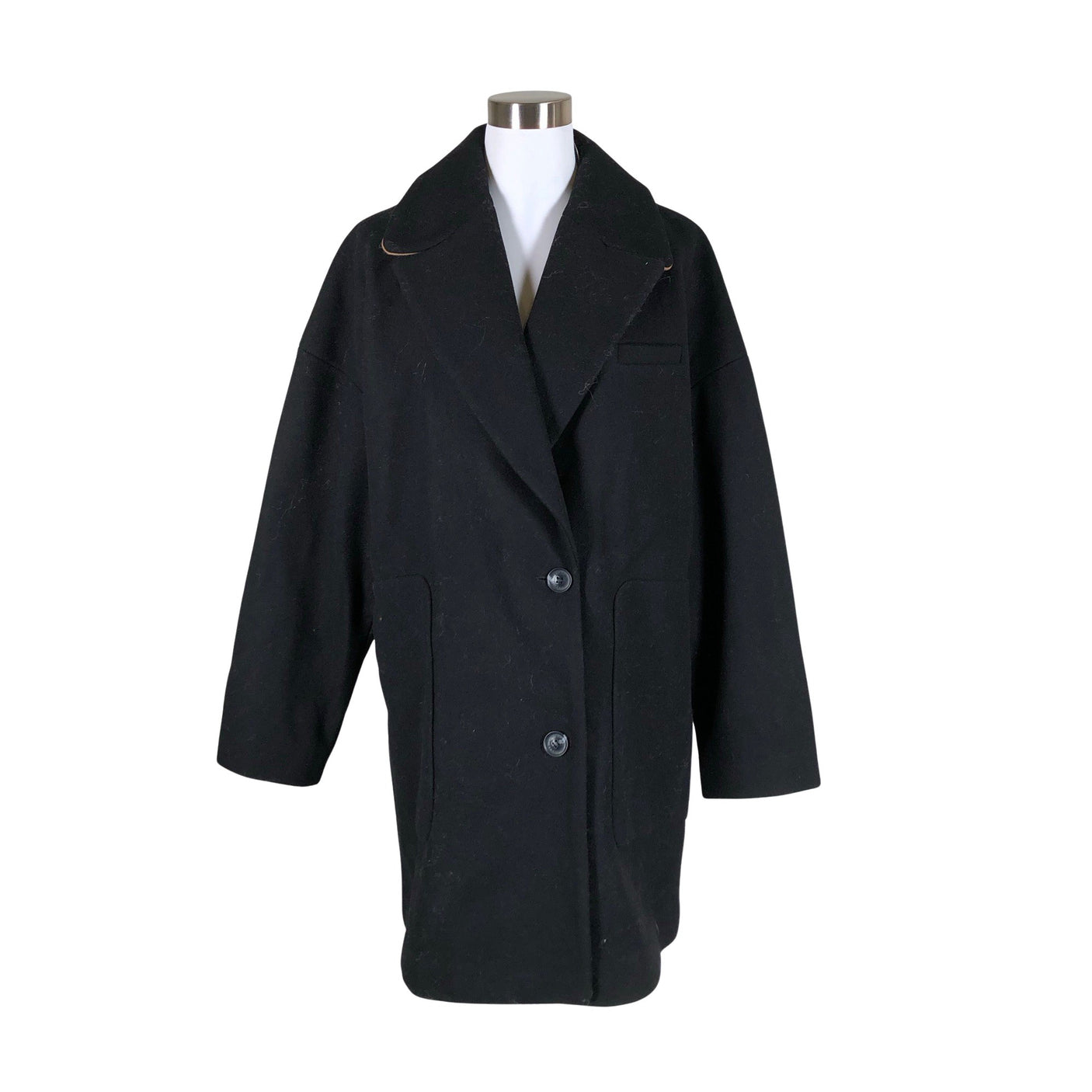 Unisex Esprit - Wool coat, size 40 - Black (1)