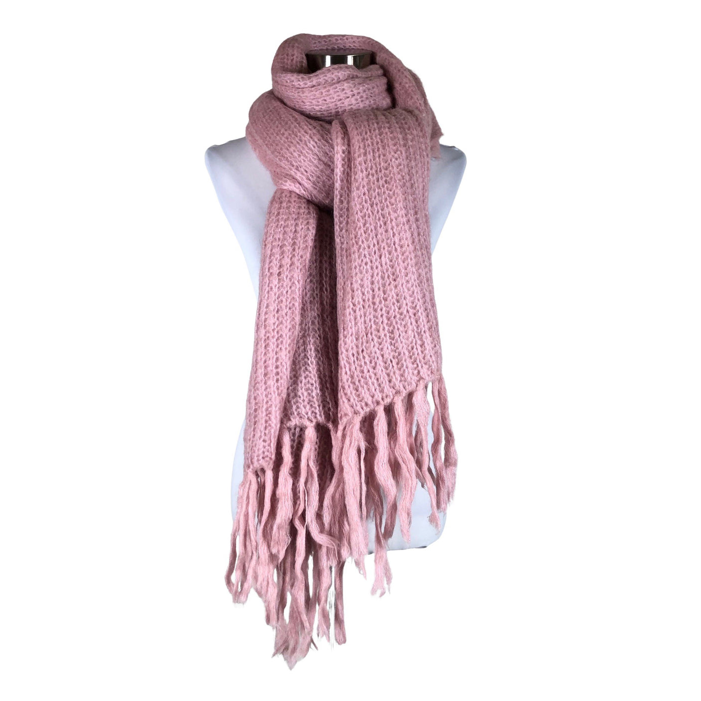 Unisex Bohemiana - Scarf, size Maxi - Light pink (1)
