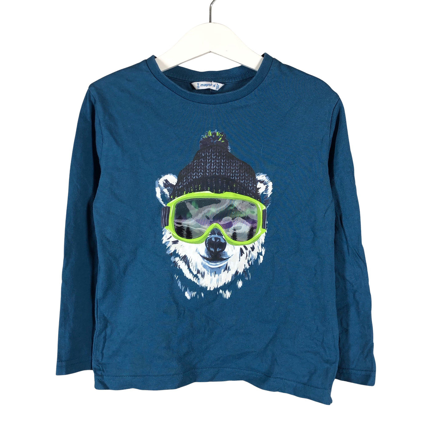 Unisex Mayoral - Tricot shirt, size 104 - 110 - Blue (1)