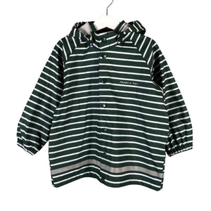 Unisex Polarn O. Pyret - Rain jacket, size 98 - 104 - Green (1)