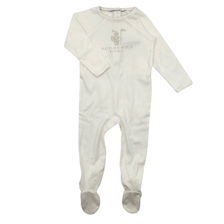 Unisex Burberry - Romper, size 74 - 80 - Natural white ()