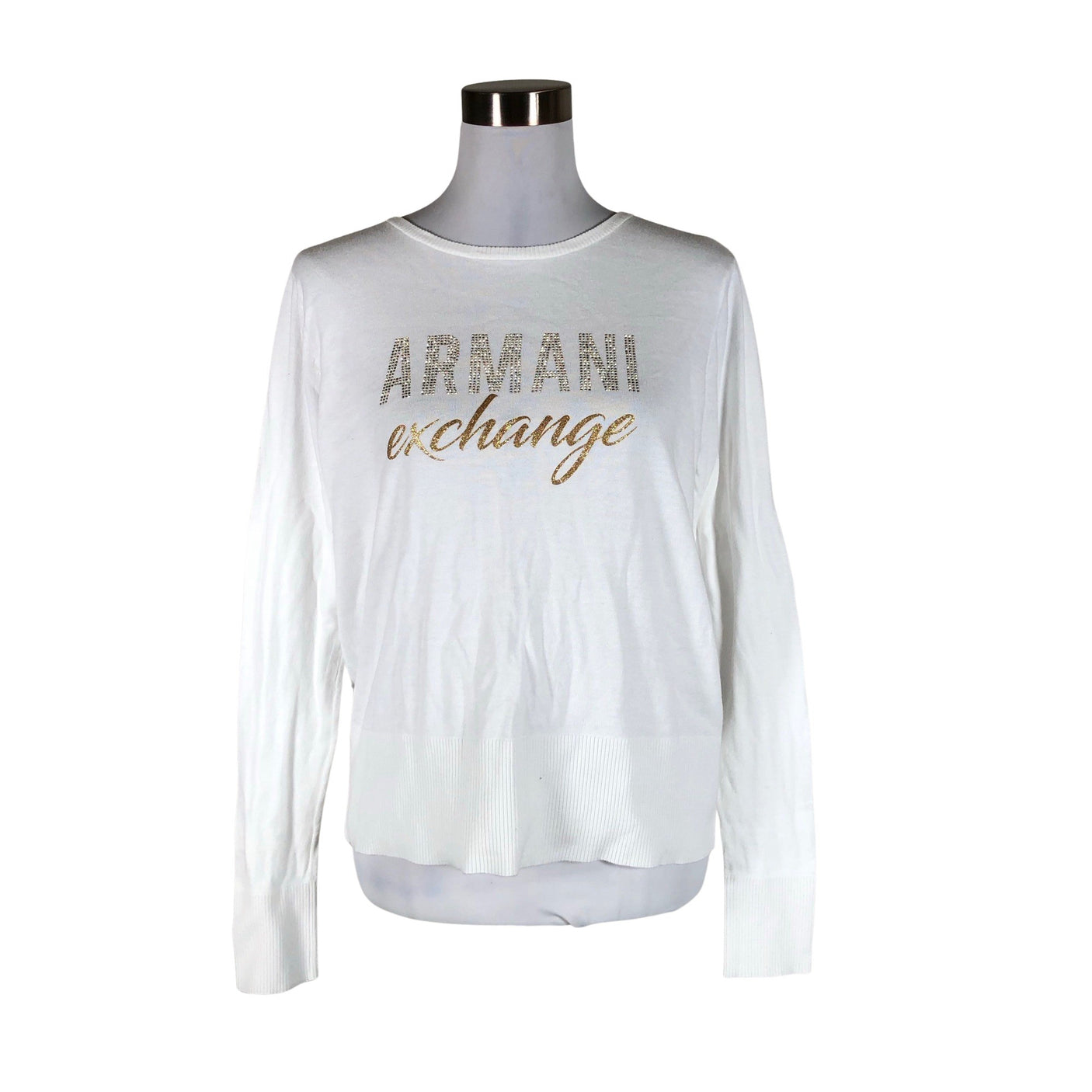 Unisex Armani Exchange - Sweater, size 40 - Natural white (1)