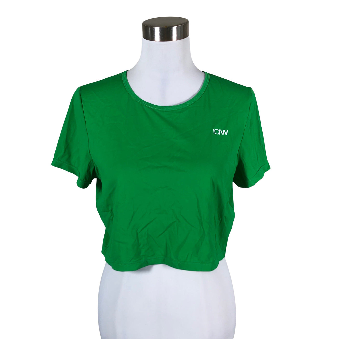 Unisex ICIW – Icaniwill - Sports shirt, short sleeve, size 38 - Green (1)