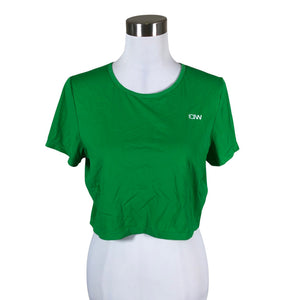 Unisex ICIW – Icaniwill - Sports shirt, short sleeve, size 38 - Green (1)