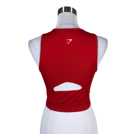Unisex Gymshark - Sports top, size 38 - Red (2)