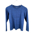 Unisex Soc - Sports shirt, long sleeve, size 158 - 164 - Blue ()