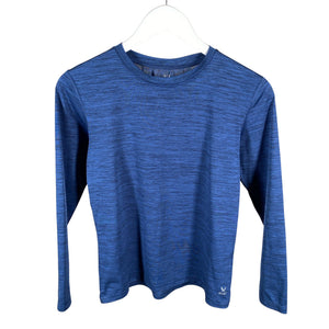 Unisex Soc - Sports shirt, long sleeve, size 158 - 164 - Blue (1)