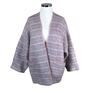 Unisex La Maille Parisienne - Cardigan, size 44 - Violet (1)