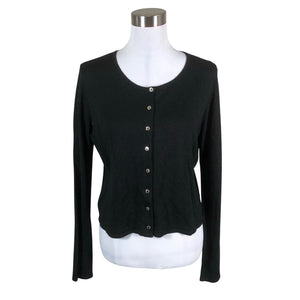Unisex Your Face - Cardigan, size 40 - Black (1)