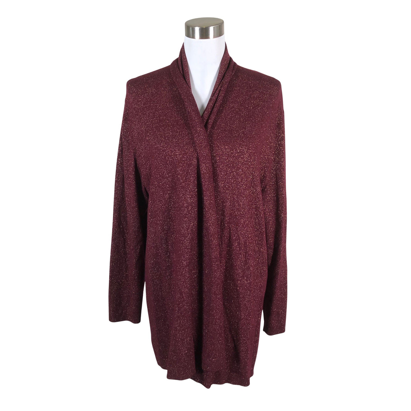 Unisex Nanso - Cardigan, size 44 - Wine red (1)