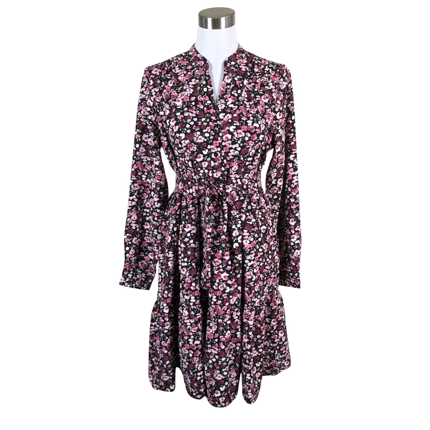 Unisex Selected - Schiffon dress, size 40 - Black (1)