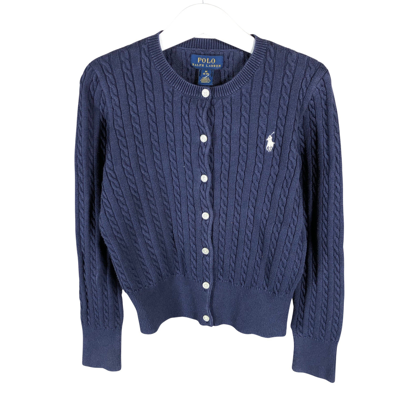 Unisex Polo Ralph Lauren - Cardigan, size 128 - 134 - Blue (1)