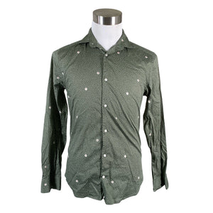 Unisex Riley - Collared shirt, size M - Green (1)
