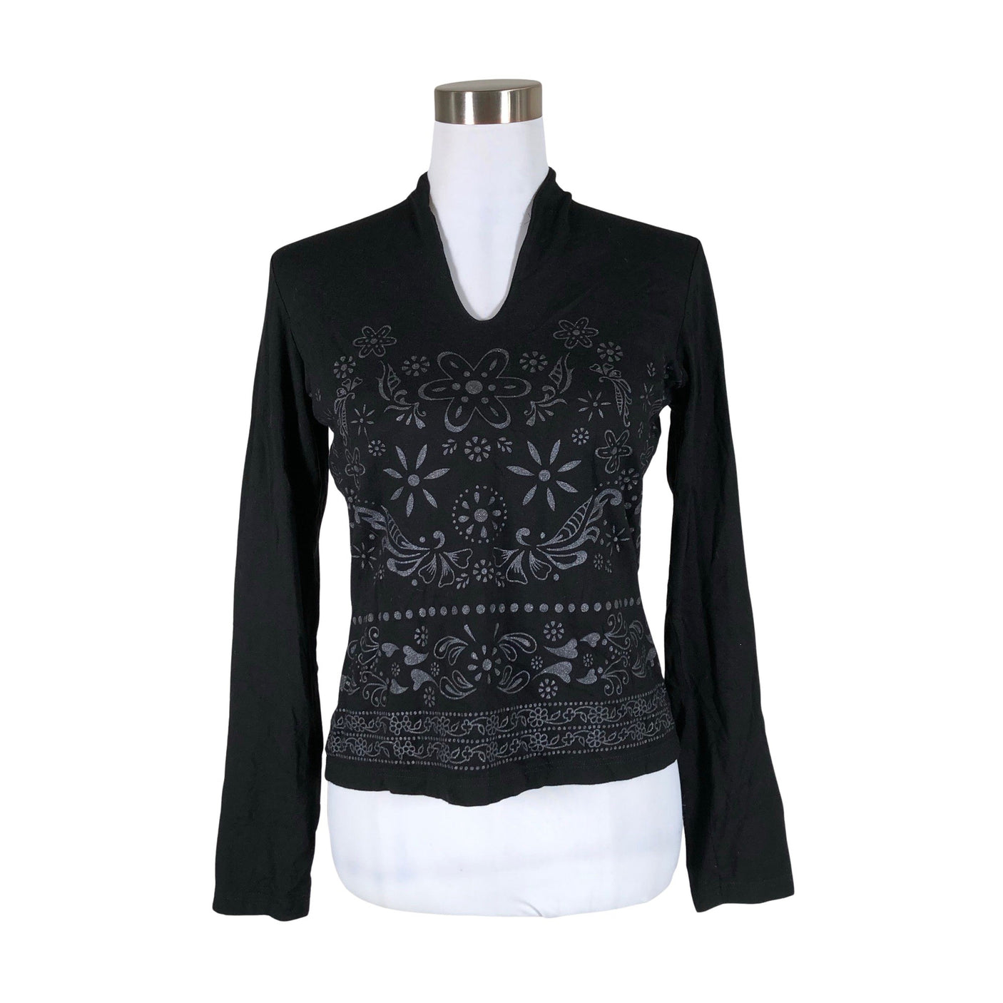 Unisex More&More - Tricot shirt, size 38 - Black (1)