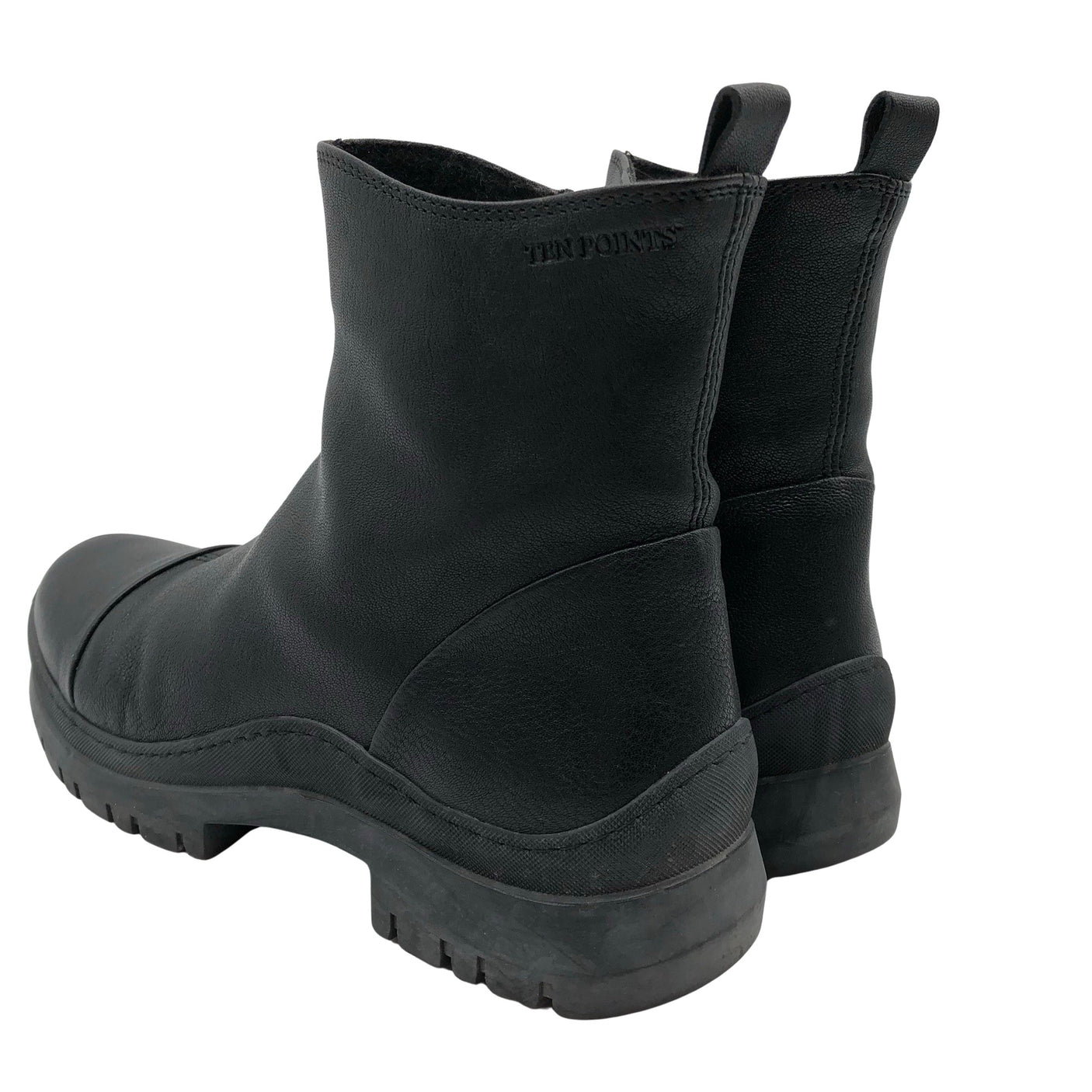 Unisex Ten Points - Ankle boots, size 38 - Black (2)