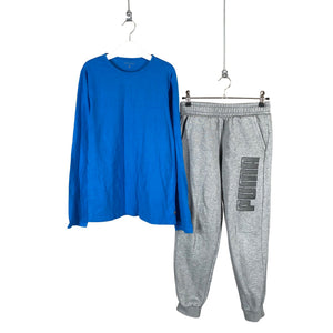 Unisex Puma - Sweatpants, size 146 - 152 - Gray (1)