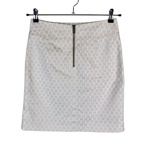 Unisex Comma - Fabric skirt, size 34 - Beige (2)