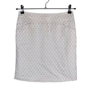 Unisex Comma - Fabric skirt, size 34 - Beige (1)