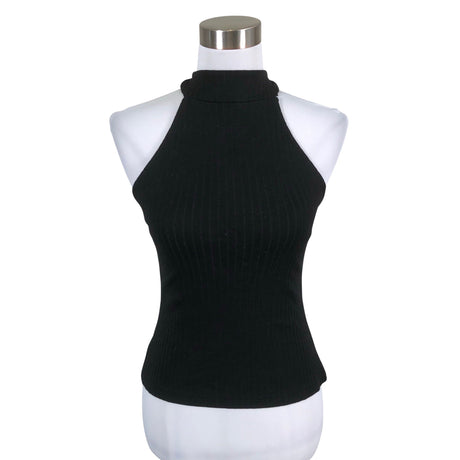 Unisex Even&Odd - Tricot tank top, size 36 - Black ()