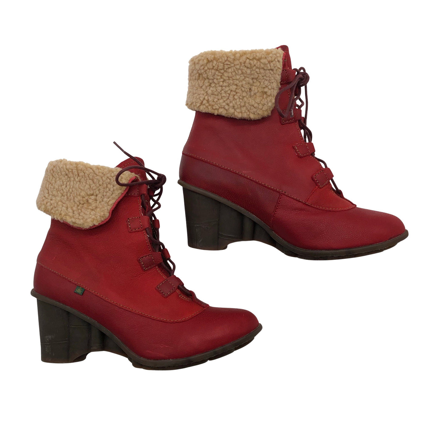 Unisex El naturalista - Ankle boots, size 38 - Red (1)