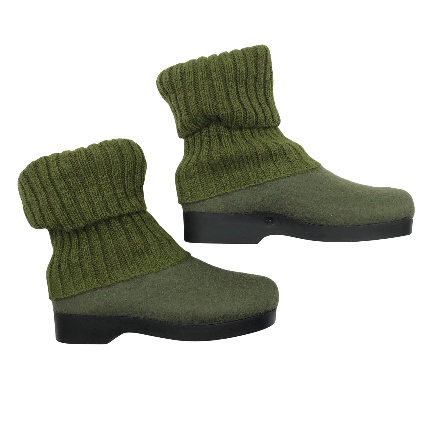 Unisex Huopatehdas J.Alho - Ankle boots, size 38 - Green (1)
