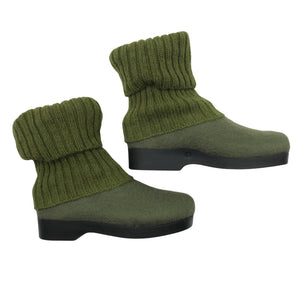 Unisex Huopatehdas J.Alho - Ankle boots, size 38 - Green (1)