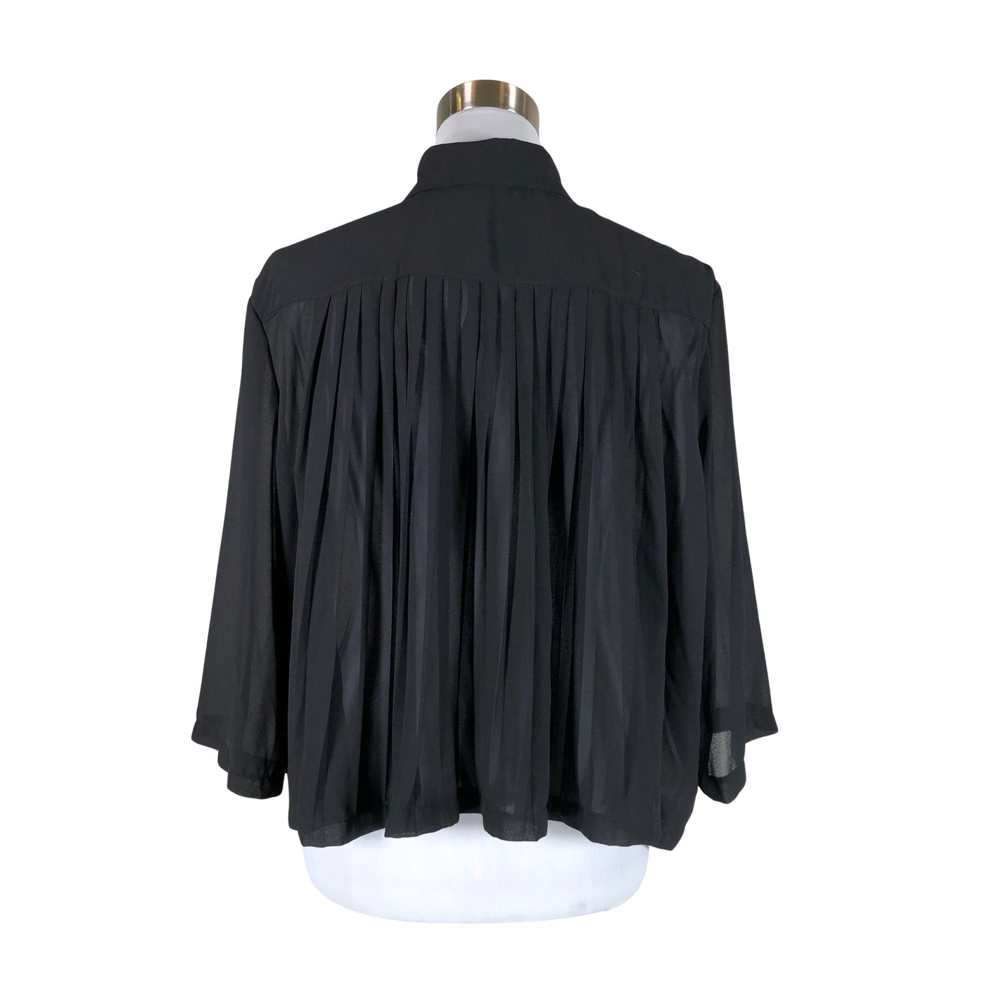 Unisex Ajlajk - Short-sleeved blouse, size 36 - Black (2)