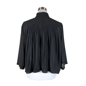 Unisex Ajlajk - Short-sleeved blouse, size 36 - Black (2)