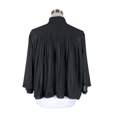 Unisex Ajlajk - Short-sleeved blouse, size 36 - Black (2)