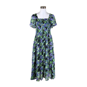 Unisex Zeze - Schiffon dress, size 40 - Green (1)