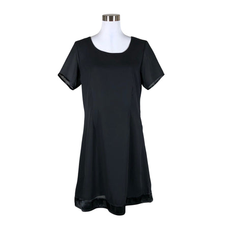 Unisex Ze-Ze - Schiffon dress, size 40 - Black ()
