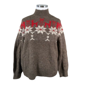 Unisex Cream - Sweater, size 42 - Brown (1)