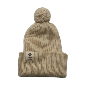 Unisex Vadelma Design - Winter beanie, size 52 - 54 cm - Natural white (1)