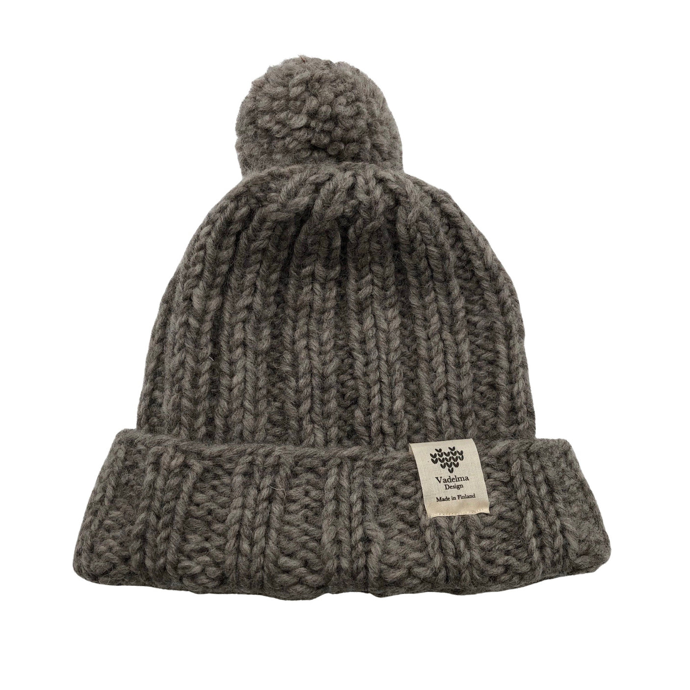 Unisex Vadelma Design - Winter beanie, size 52 - 54 cm - Gray (1)