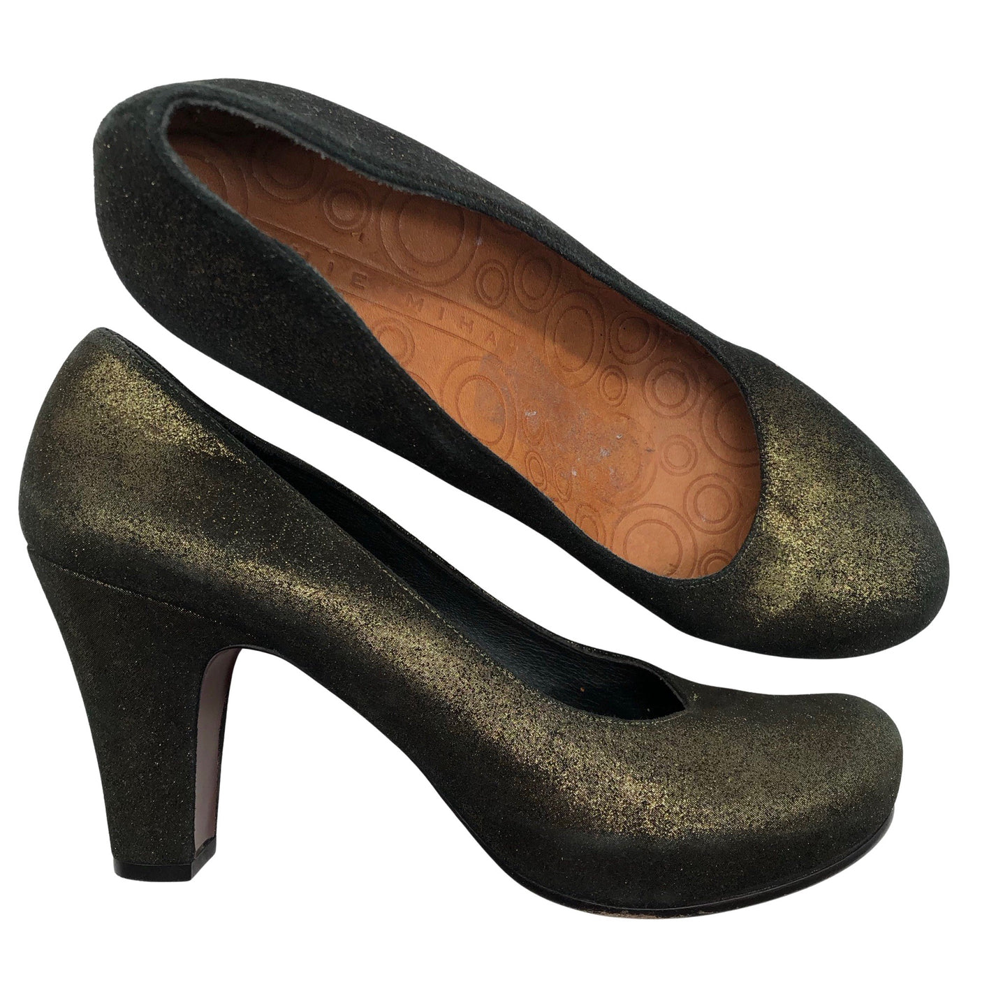 Unisex Chie Mihara - High heels, size 40 - Gold (1)