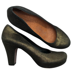Unisex Chie Mihara - High heels, size 40 - Gold (1)