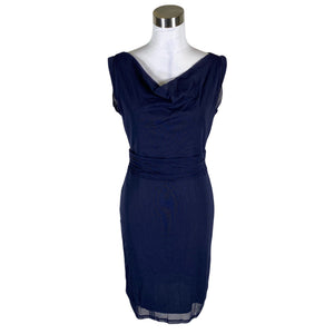 Unisex Esprit - Tricot dress, size 38 - Blue (1)