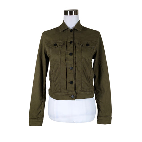 Unisex Sand - Denim jacket, size 38 - Green ()