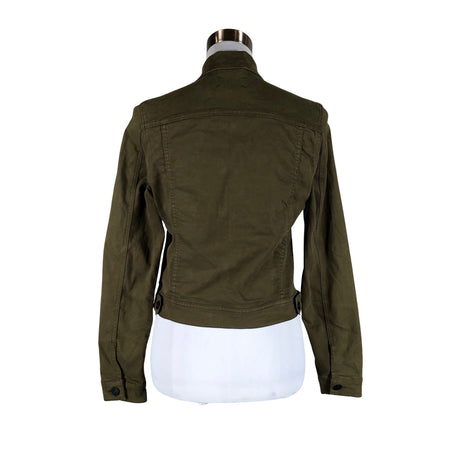 Unisex Sand - Denim jacket, size 38 - Green (2)