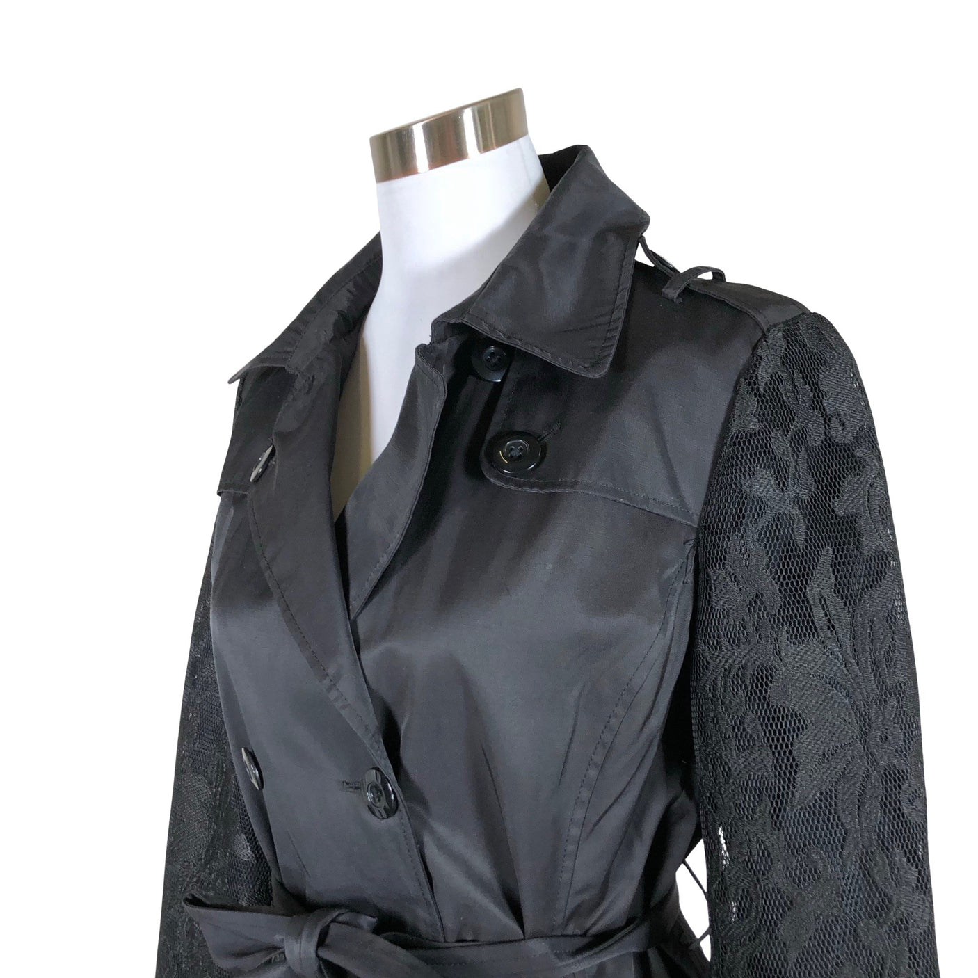 Unisex Guess - Trench coat, size 40 - Black (3)