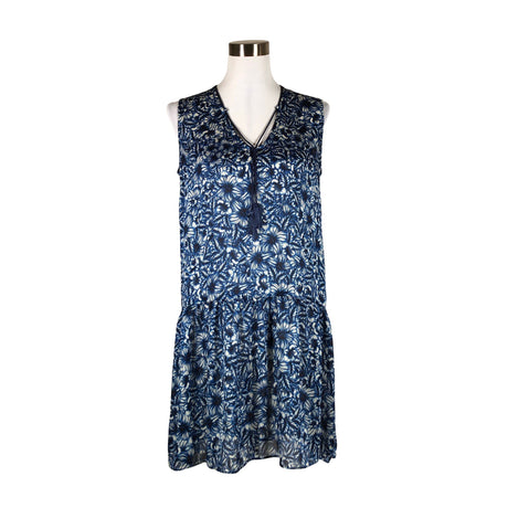 Unisex Sisley - Schiffon dress, size 40 - Blue ()