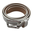 Unisex Calvin Klein - Leather belt, size No size - White ()