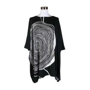 Unisex Marita Huurinainen - Tricot tunic, size 40 - Black (1)